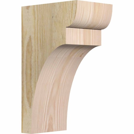 Ekena Millwork Yorktown Rough Sawn Corbel, Douglas Fir, 4"W x 6"D x 10"H COR04X06X10YOR00RDF